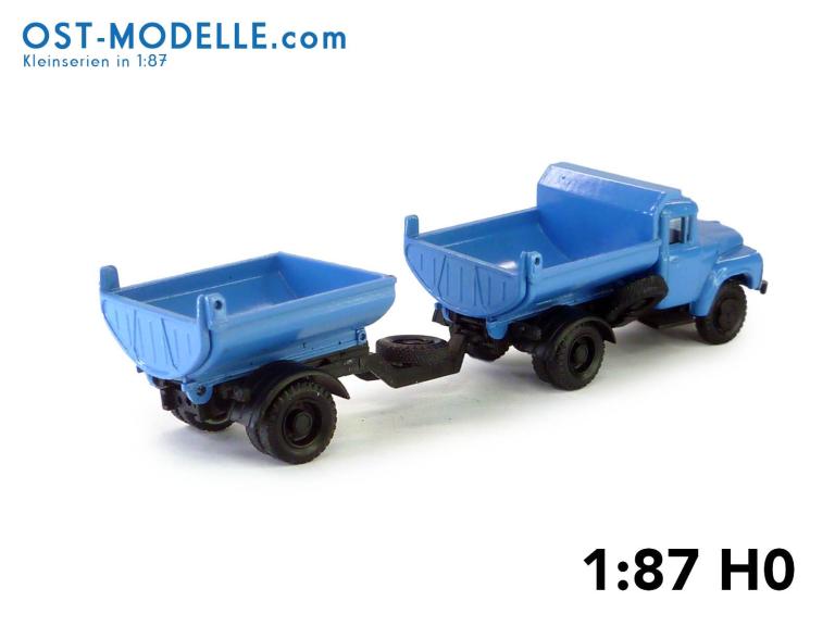 Preview: ZiL-130 MMZ-555 Kipper mit Anhänger MMZ-55